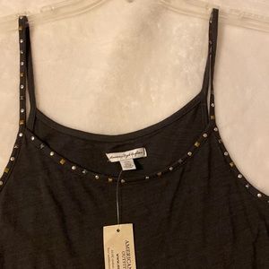 AE top. Charcoal Grey. Size Medium